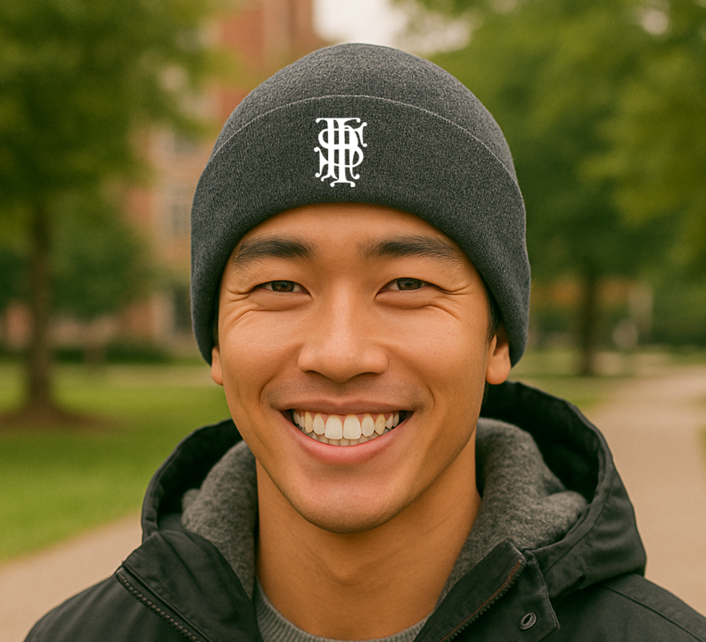Athletic Oxford Fleece-Lined Beanie
