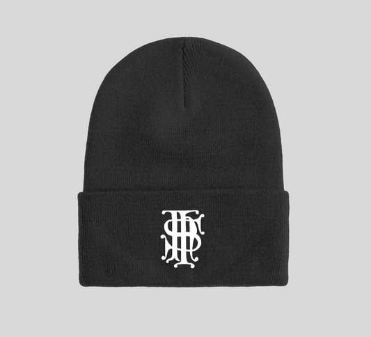 Black Fleece-Lined Beanie