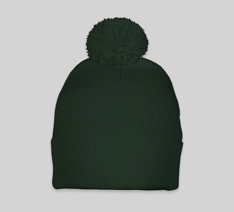 Forest Pom-Pom Beanie