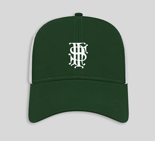 Forest & White Trucker Hat