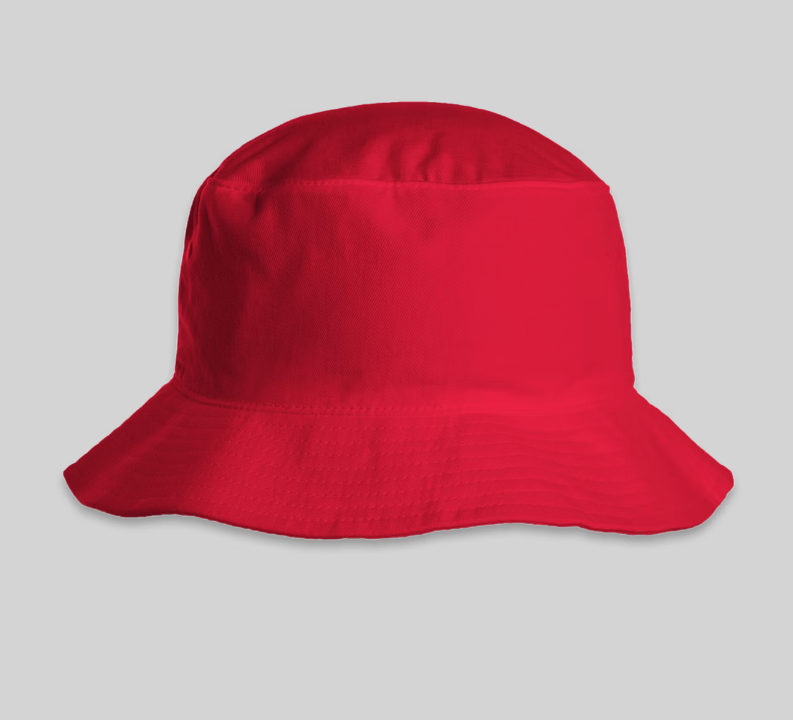 Red Bucket Hat