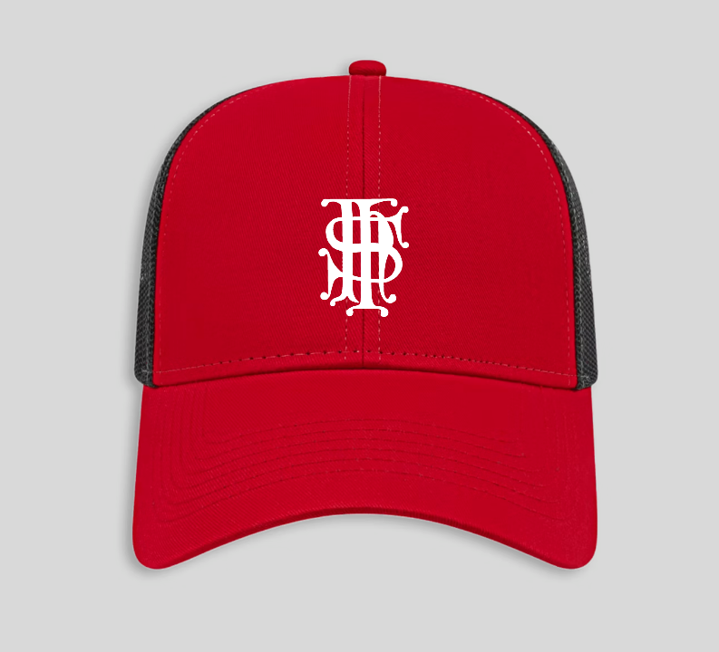 Red & Black Trucker Hat