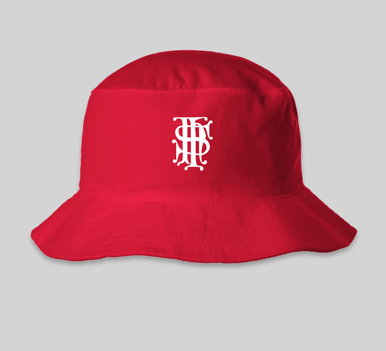 Red Bucket Hat